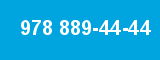 978 889-44-44 978 889-44-44